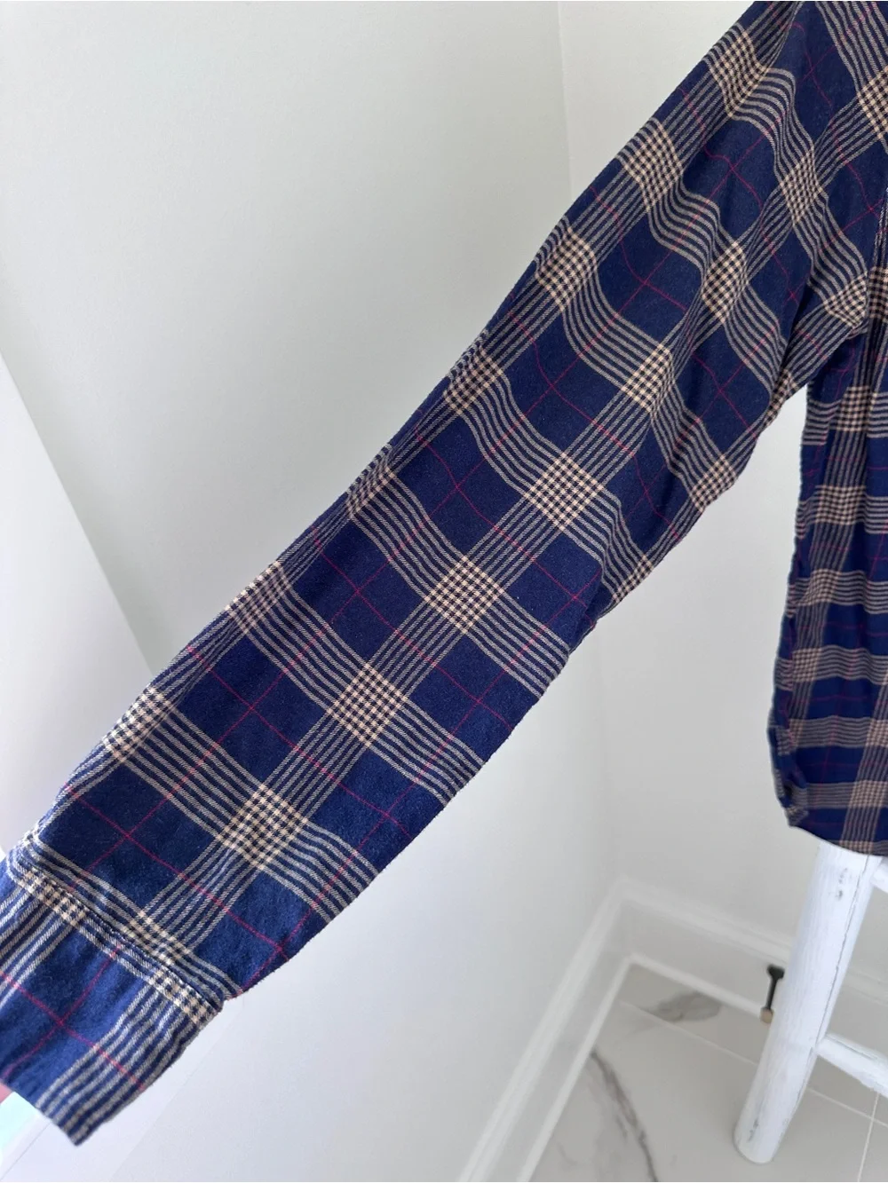 J. Crew lightweight plaid